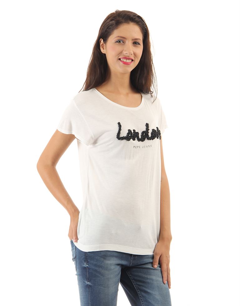 Pepe Jeans London Women Solid T-Shirt